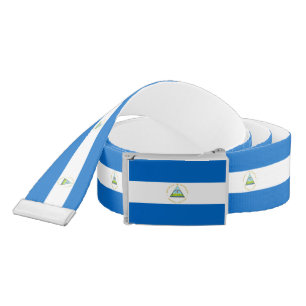 Nicaragua Flag Belt