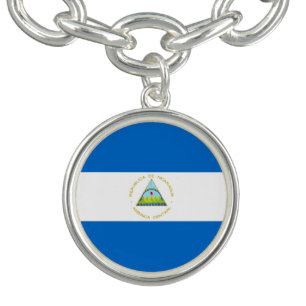 Nicaragua Flag Bracelet