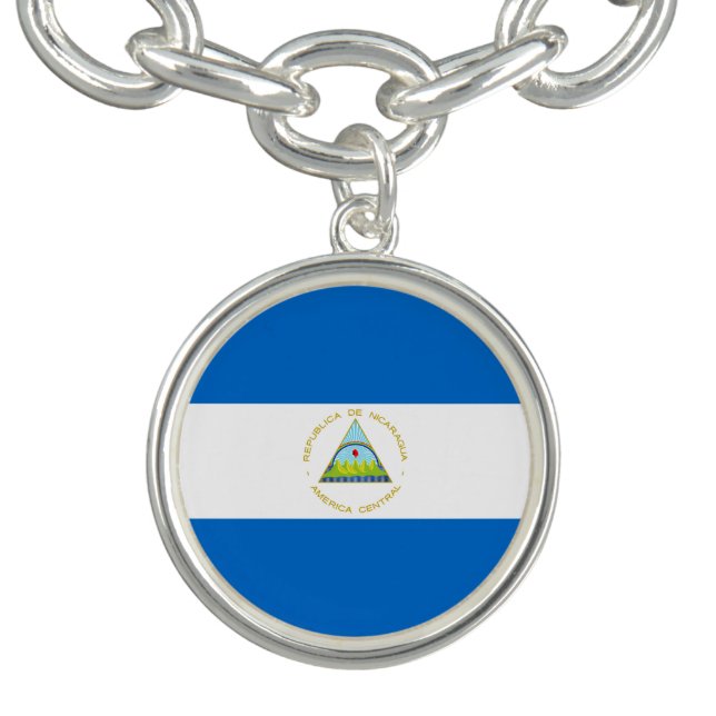 Nicaragua Flag Bracelet (Design)