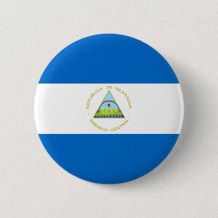 Nicaragua Flag Button