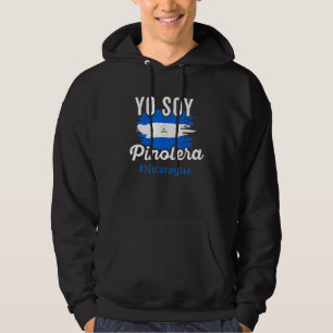 Nicaragua Flag Camiseta Nicaraguan Women Mujer Pin Hoodie