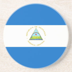 Nicaragua Flag Coaster