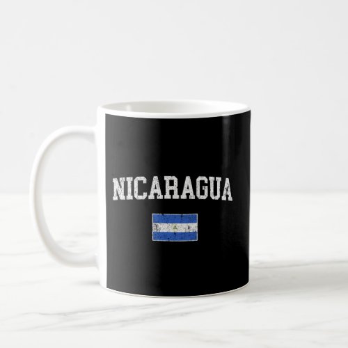 Nicaragua Flag College Coffee Mug