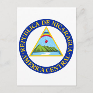 NICARAGUA - flag/emblem/coat of arms/symbol Postcard