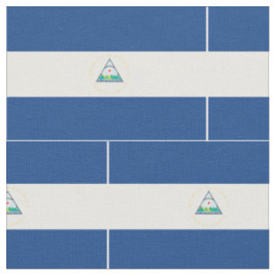 Nicaragua Flag Fabric