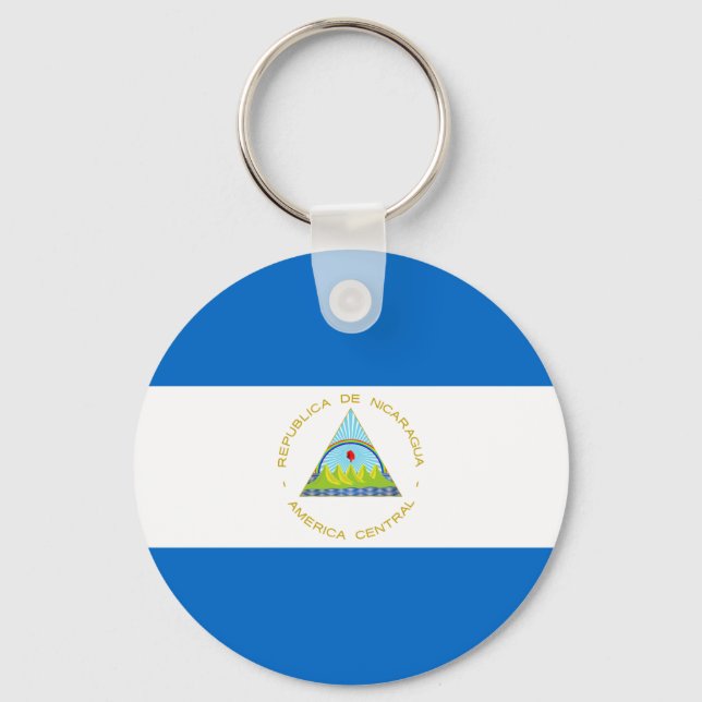 Nicaragua flag keychain (Front)