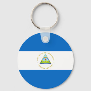 Nicaragua Flag Keychain