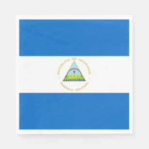 Nicaragua Flag Napkins