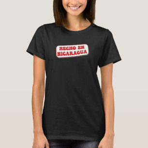 Nicaragua Flag Nicaraguan Roots Mestizos Hispanic T-Shirt