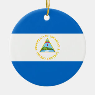 Nicaragua Flag Ornament