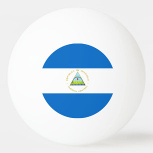Nicaragua Flag Ping Pong Ball