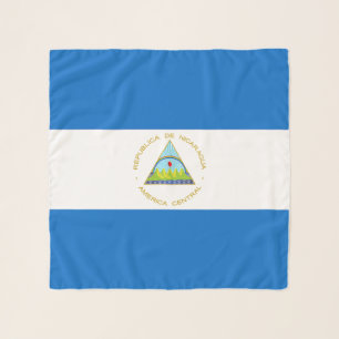 Nicaragua Flag Scarf