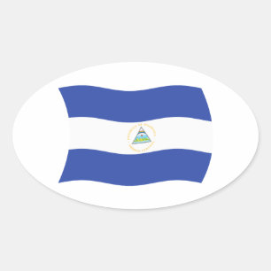 Nicaragua Flag Sticker