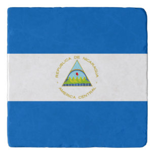 Nicaragua Flag Trivet