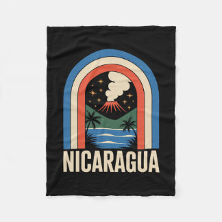 Nicaragua  fleece blanket