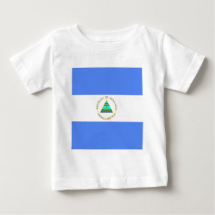 Nicaragua High quality Flag Baby T-Shirt
