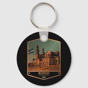 Nicaragua Keychain