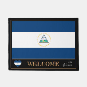 Nicaragua & Nicaragua Flag mats /sports Welcome