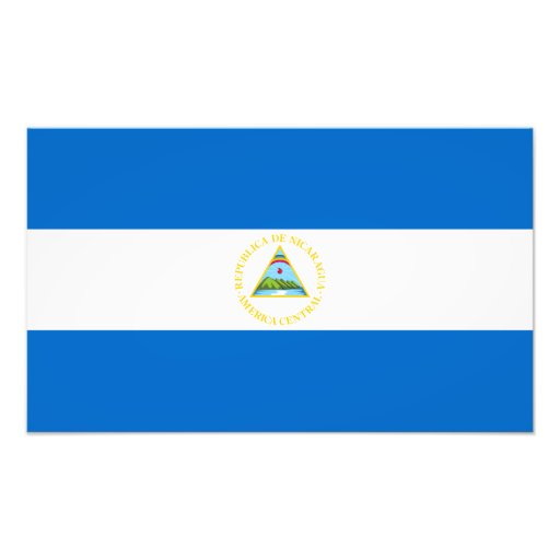 Nicaragua – Nicaraguan Flag Photo Print | Zazzle