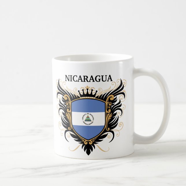 Nicaragua [personalize] coffee mug (Right)