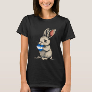 Nicaragua Rabbit Heart Nicaraguan Roots Nicaraguan T-Shirt