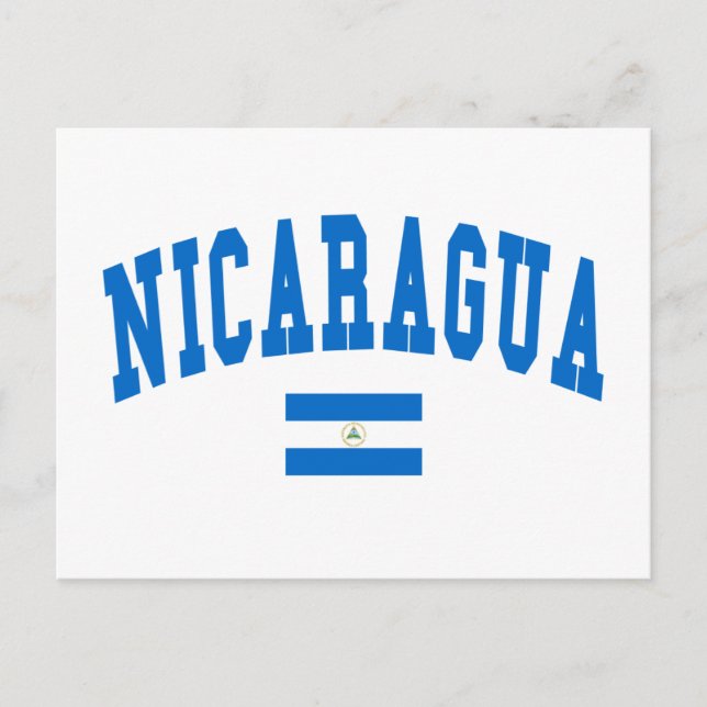 Nicaragua Style Postcard (Front)