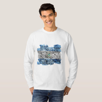 Nicaragua Vintage Flag T-Shirt