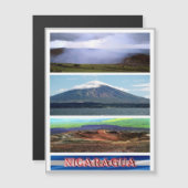 Nicaragua - Volcán - Mosaic - (Front/Back)