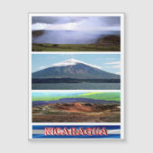 Nicaragua - Volcán - Mosaic - (Front)