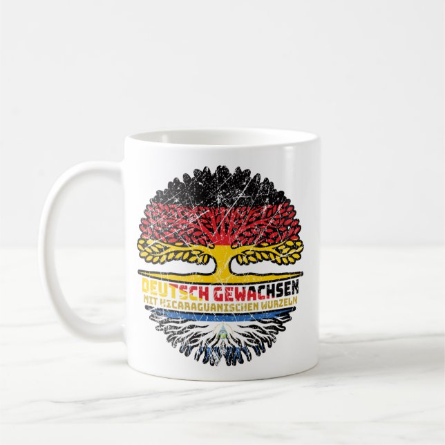 Nicaraguan Deutsch Germany Baum Coffee Mug (Left)