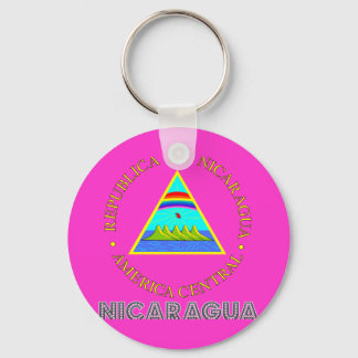 Nicaraguan Emblem Keychain
