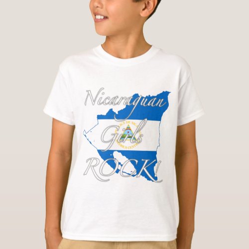 Nicaraguan Girls Rock T_Shirt