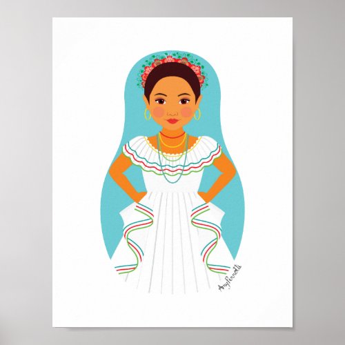 Nicaraguan Matryoshka Poster