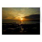 Nicaraguan Sunset Card (Front Horizontal)
