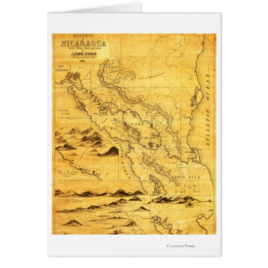 NicaraguaPanoramic MapNicaragua (Front)