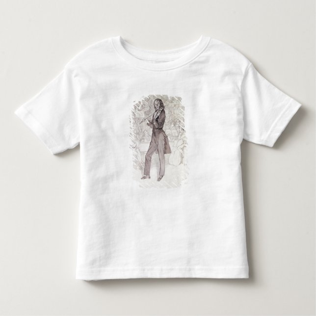 Niccolo Paganini , violinist Toddler T-shirt (Front)