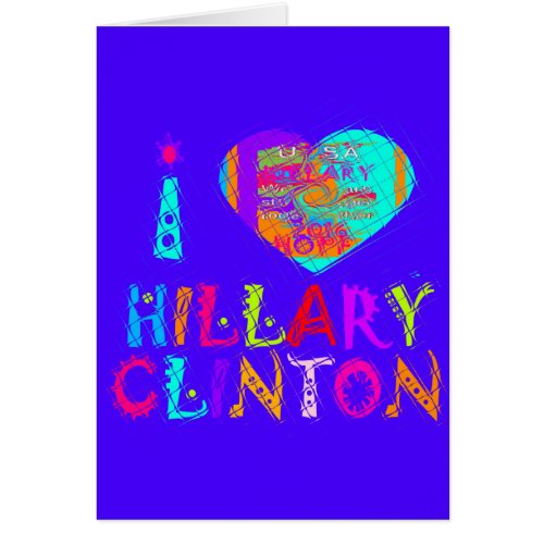 Nice and lovey Amazing Hope Hillary for USA Colors