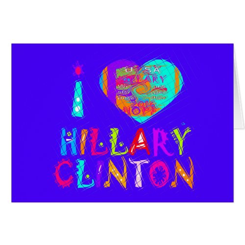 Nice and lovey Amazing Hope Hillary for USA Colors