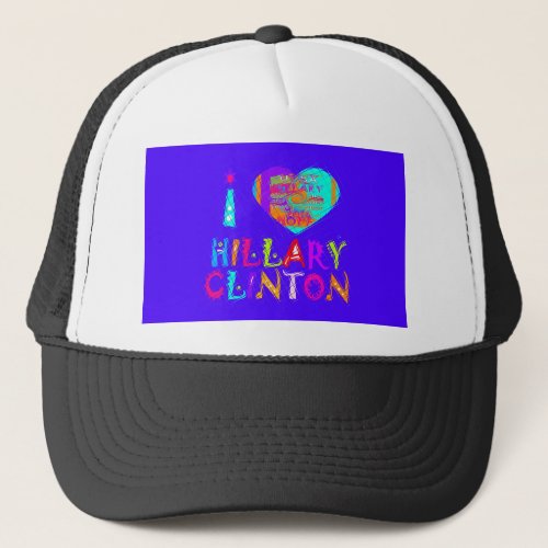 Nice and lovey Amazing Hope Hillary for USA Colors Trucker Hat