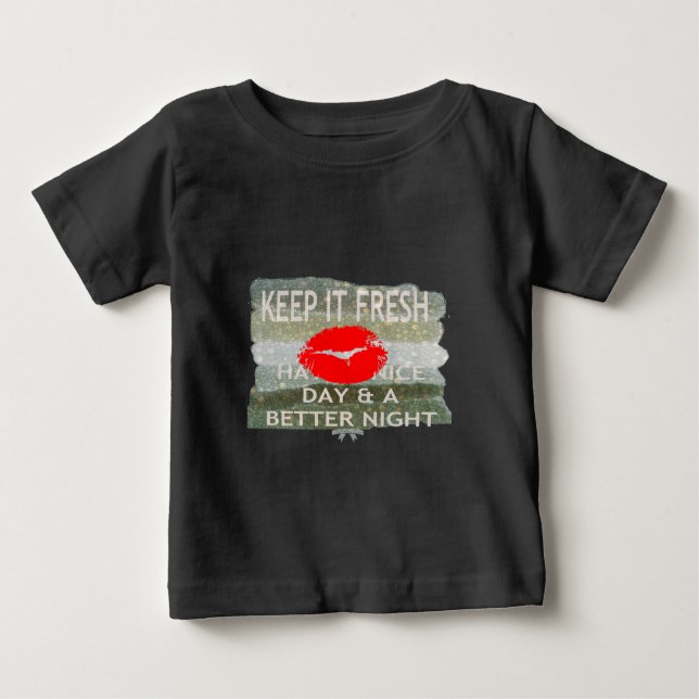 Nice and perfect save the date baby T-Shirt (Front)