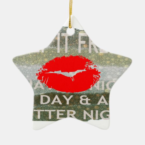 Nice and perfect save the date ceramic ornament