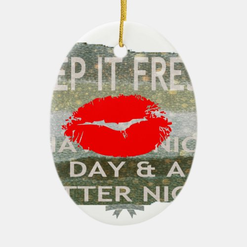 Nice and perfect save the date ceramic ornament