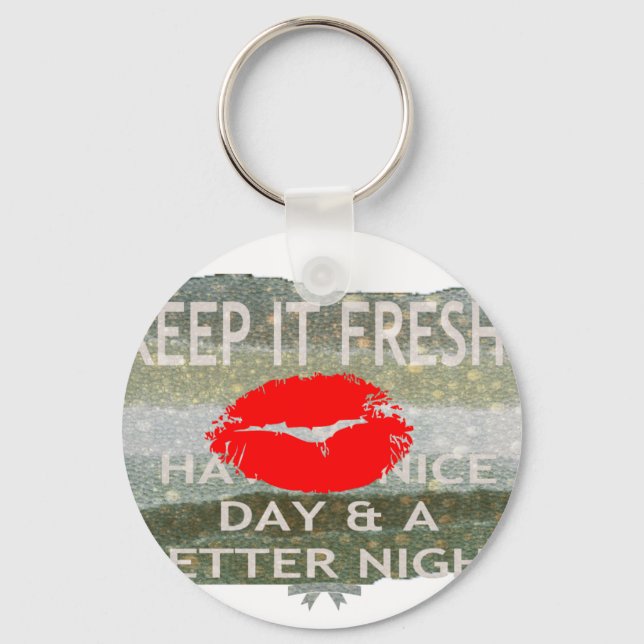 Nice and perfect save the date keychain (Front)