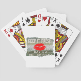 Nice and perfect save the date poker cards