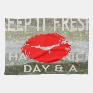 Nice and perfect save the date towel