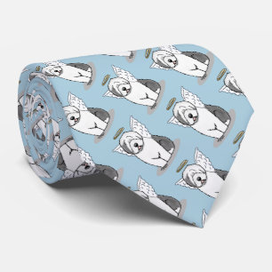 Nice Angel Old English Sheepdog (Gray 1) - Cute Neck Tie