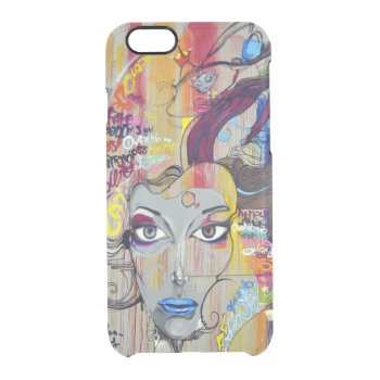 Nice Art Image Clear Iphone 6/6s Case by jabcreations at Zazzle