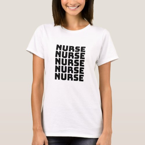 Nice Awesome Surgical Nurse Colourful Repeated T_Shirt