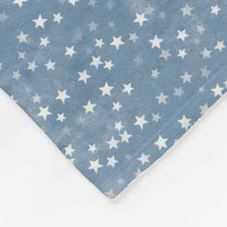 Nice Baby Blue Night Star Blanket