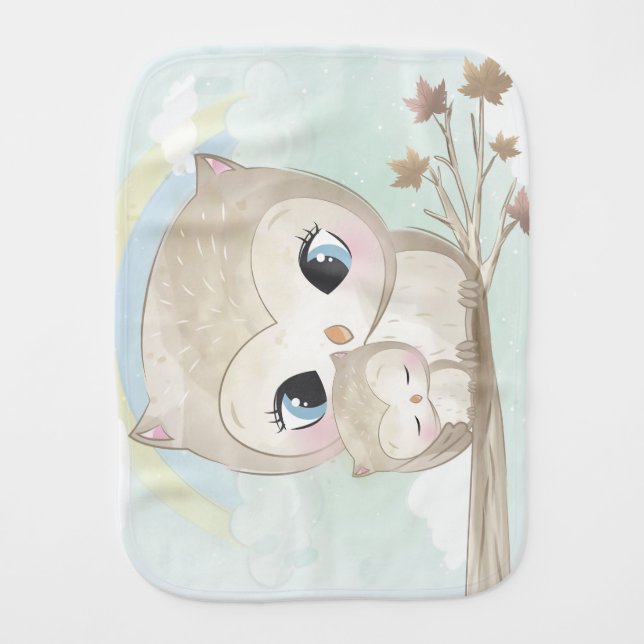 Nice Baby Burp Cloth (Front)